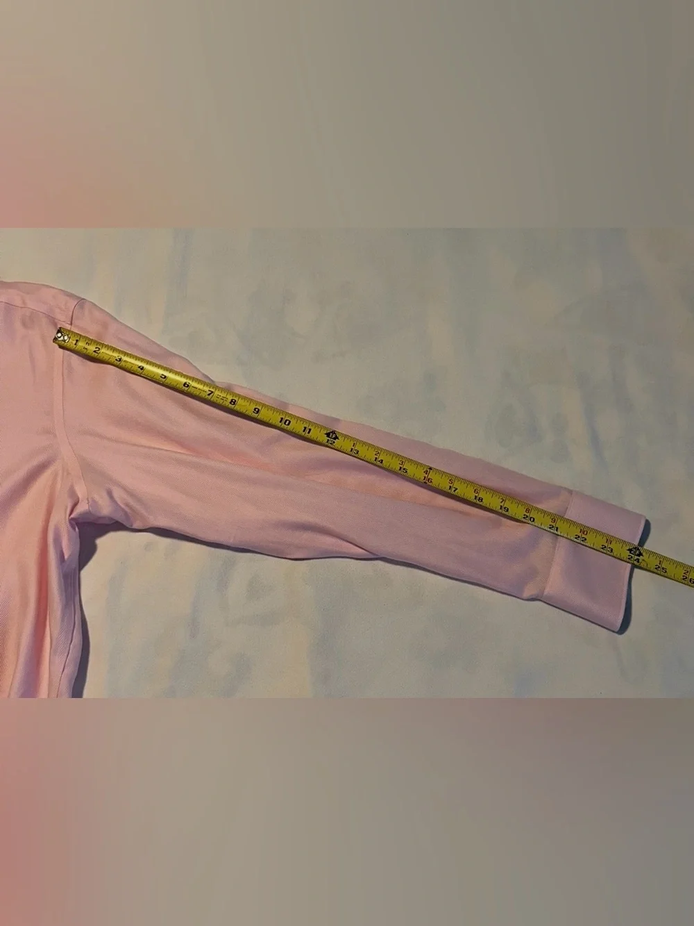 TailorByrd Men's Pink Long Sleeve Button-Down Mens SZ 34/35 Large / XL EUC